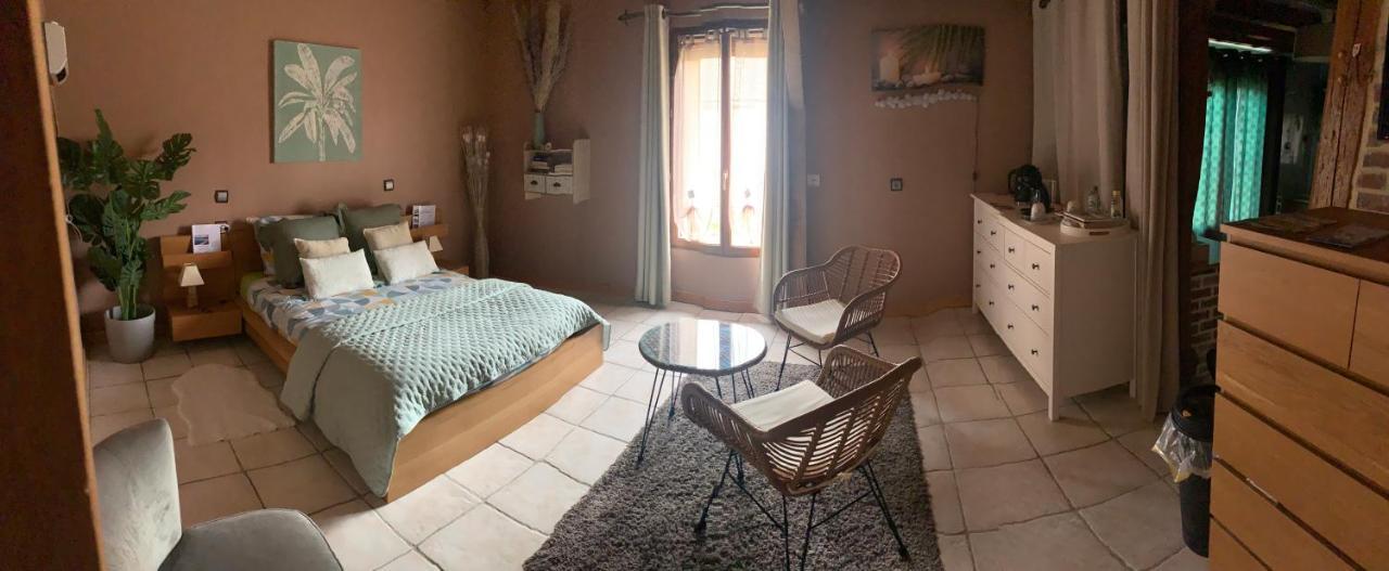 Chambre Salon Independant, Salle De Bain Wc Prives, Jardin Prive, Piscine Partagee Pres D'Un Lac Мениль-Сен-Пер Экстерьер фото