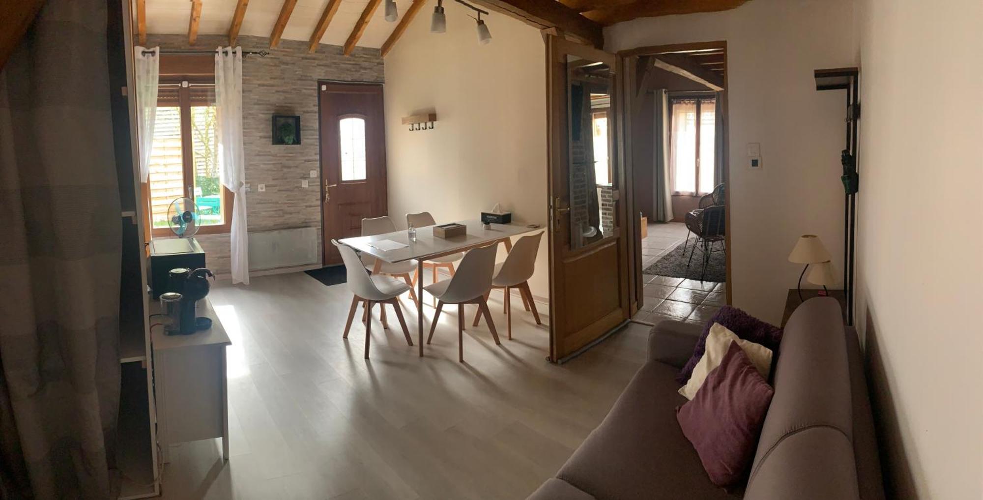 Chambre Salon Independant, Salle De Bain Wc Prives, Jardin Prive, Piscine Partagee Pres D'Un Lac Мениль-Сен-Пер Экстерьер фото